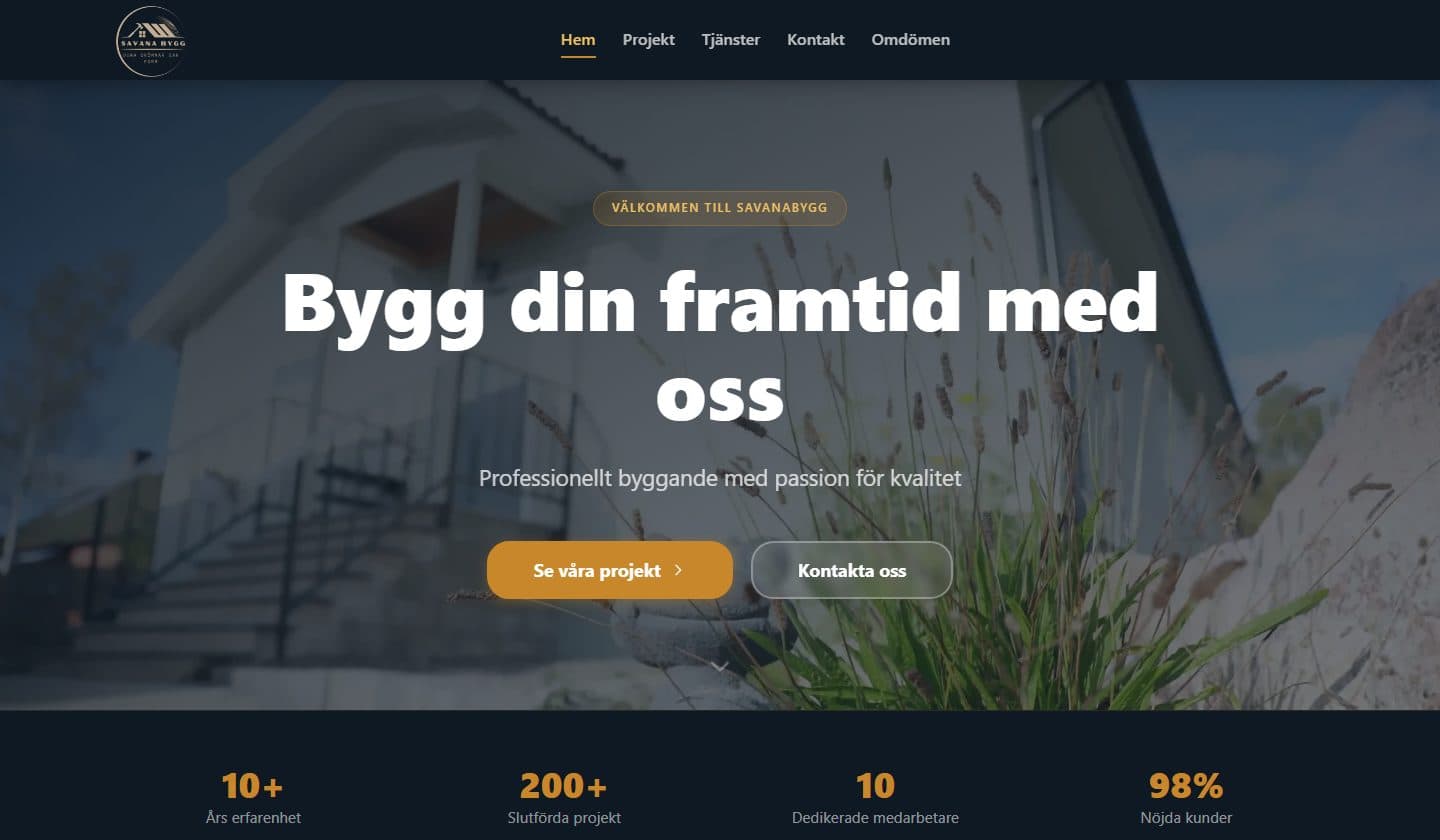 SavanaBygg — Construction & Renovation
